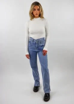 By Together Young Souls Long Sleeve Top ★ Ivory Tops