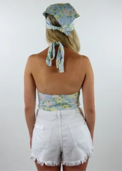 Motel Summer Bummer Bandana ★ Baby Blue