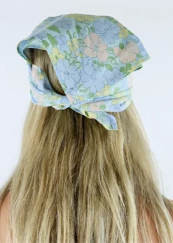 Motel Summer Bummer Bandana ★ Baby Blue