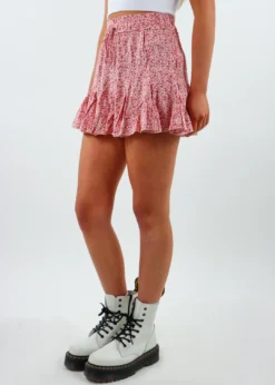 Cotton Candy Bottoms Love Story Skort ★ Berry