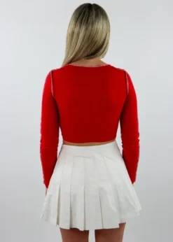 Stevenella Gimme What I Want Long Sleeve Top ★ Red Best Sellers 12 Stevenella Gimme What I Want Long Sleeve Top ★ Red Best Sellers