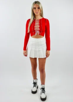 Stevenella Gimme What I Want Long Sleeve Top ★ Red Best Sellers 13 Stevenella Gimme What I Want Long Sleeve Top ★ Red Best Sellers