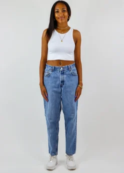 Vintage Levi's Rock Me Vintage Levi Jeans ★ Medium Wash Newness 13 Vintage Levi's Rock Me Vintage Levi Jeans ★ Medium Wash Newness