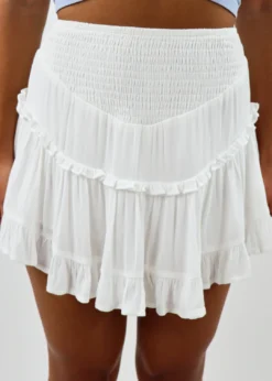 Rock N Rags Sante Fe Skirt ★ White Best Sellers