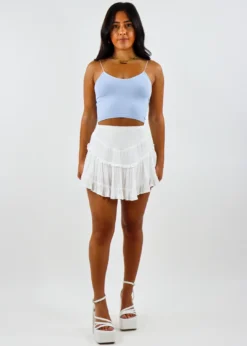 Rock N Rags Sante Fe Skirt ★ White Best Sellers