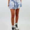 Rock N Rags Staring At The Sun Skirt ★ Blue