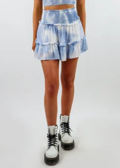 Rock N Rags Staring At The Sun Skirt ★ Blue