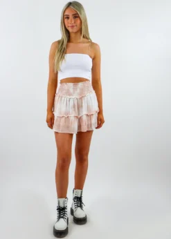 Rock N Rags Staring At The Sun Skirt ★ Blush Bottoms