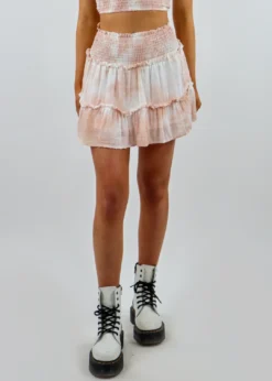 Rock N Rags Staring At The Sun Skirt ★ Blush Bottoms