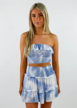 Rock N Rags Staring At The Sun Top ★ Blue