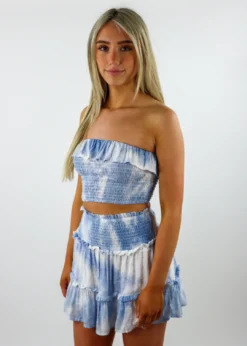 Rock N Rags Staring At The Sun Top ★ Blue