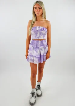 Rock N Rags Staring At The Sun Top ★ Lavender