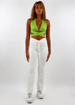 Bailey Rose Stay Next To Me Pants ★ White