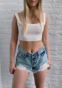 Cotton Candy Tops Dazed And Confused Tank ★ White 9 Cotton Candy Tops Dazed And Confused Tank ★ White