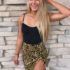 Motel Skirts Maneater Skirt ★ Leopard