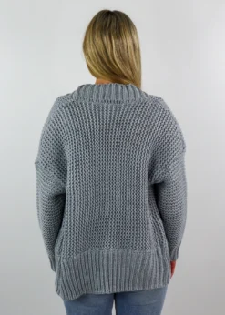 Pink Ripple Tops Only Love Cardigan ★ Heather Grey 9 Pink Ripple Tops Only Love Cardigan ★ Heather Grey