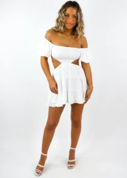 Sky To Moon Newness Break Free Dress ★ White 15 Sky To Moon Newness Break Free Dress ★ White