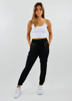Storia Bottoms Zip It Up Joggers ★ Black 11 Storia Bottoms Zip It Up Joggers ★ Black