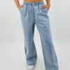 Le Lis As I Am Wide Leg Denim Pants ★ Light Wash