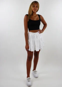 Le Lis Love Bug Skirt ★ White