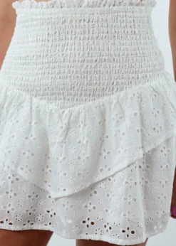 Le Lis Love So Sweet Skirt ★ White