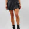 Le Lis Bottoms What A Shame Tennis Skirt ★ Black