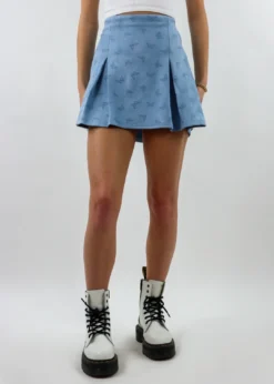 Le Lis Bottoms Butterfly Doors Skirt ★ Baby Blue