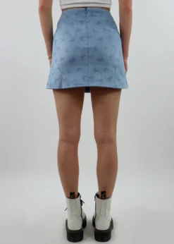 Le Lis Bottoms Butterfly Doors Skirt ★ Baby Blue
