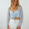 Le Lis Set You Free Top ★ Baby Blue