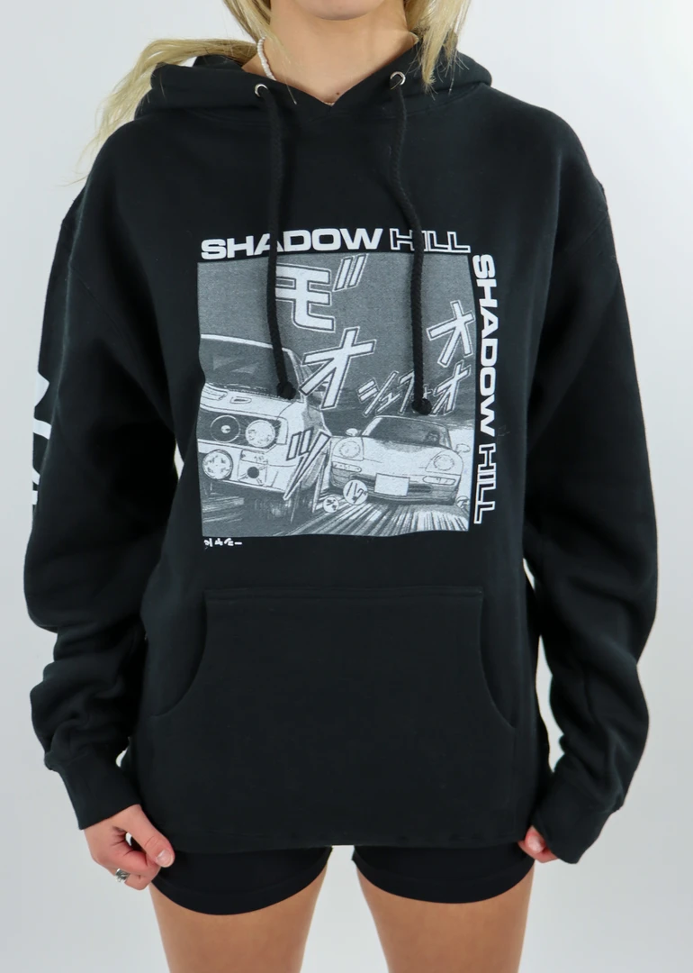 Shadow Hill Japan Performance Hoodie ★ Black 6 Shadow Hill Japan Performance Hoodie ★ Black