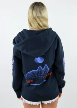 Shadow Hill Blue Lava Zip Up Hoodie ★ Black 9 Shadow Hill Blue Lava Zip Up Hoodie ★ Black