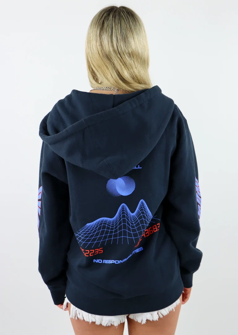 Shadow Hill Blue Lava Zip Up Hoodie ★ Black 5 Shadow Hill Blue Lava Zip Up Hoodie ★ Black