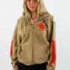 Shadow Hill Desert Lava Zip Up Hoodie ★ Camel 2 Shadow Hill Desert Lava Zip Up Hoodie ★ Camel