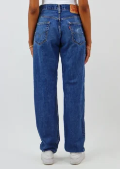 Vintage Levi's Newness Side To Side Vintage Levi Jeans ★ Dark Wash