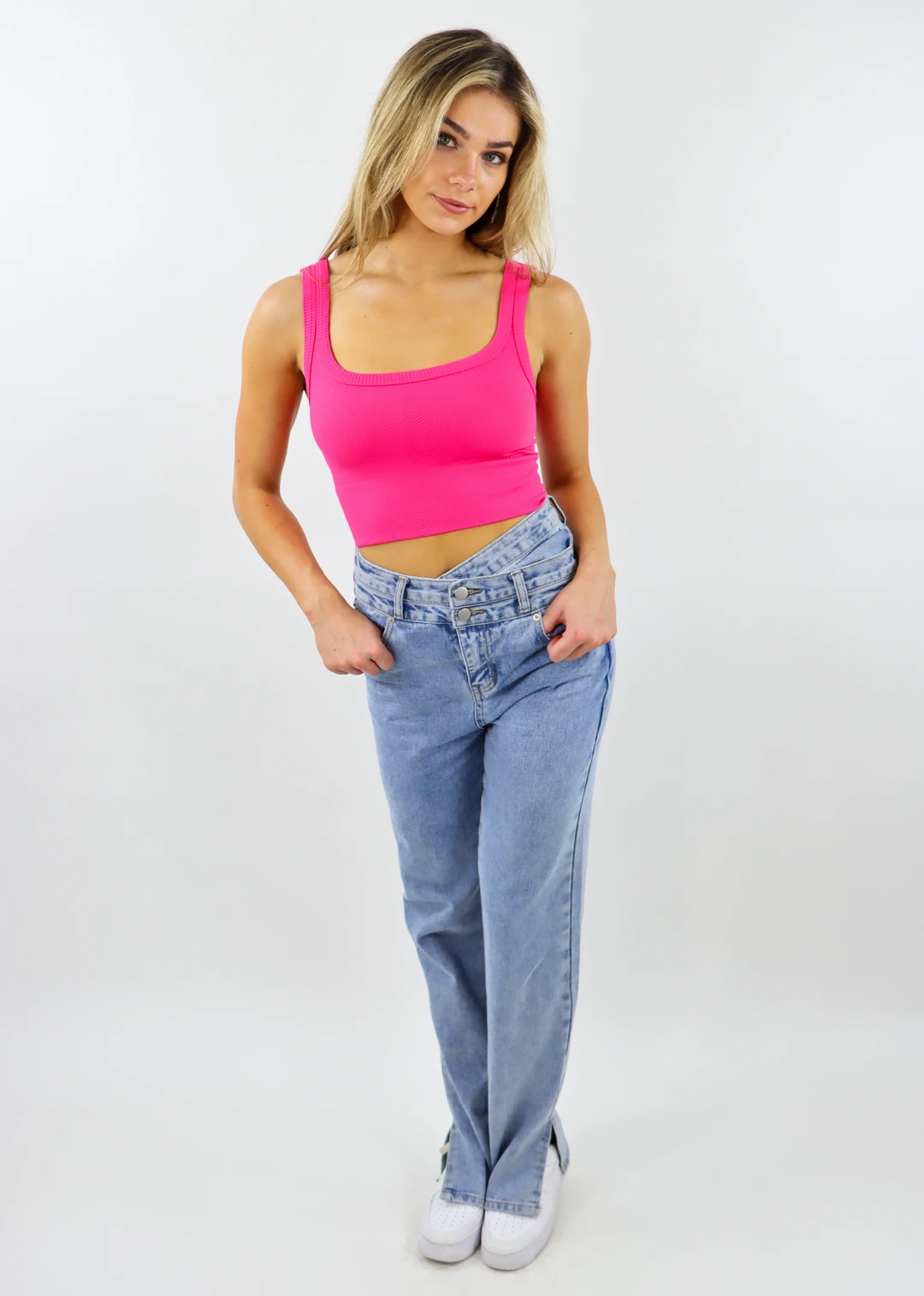 NIKIBIKI Spill The Tea Tank ★ Hot Pink Best Sellers 6 NIKIBIKI Spill The Tea Tank ★ Hot Pink Best Sellers