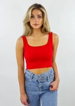 NIKIBIKI Spill The Tea Tank ★ Red Best Sellers