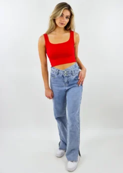 NIKIBIKI Spill The Tea Tank ★ Red Best Sellers 9 NIKIBIKI Spill The Tea Tank ★ Red Best Sellers