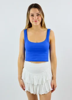 NIKIBIKI Best Sellers Spill The Tea Tank ★ Cobalt Blue