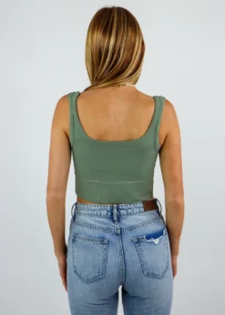 NIKIBIKI Spill The Tea Tank ★ Sage Newness