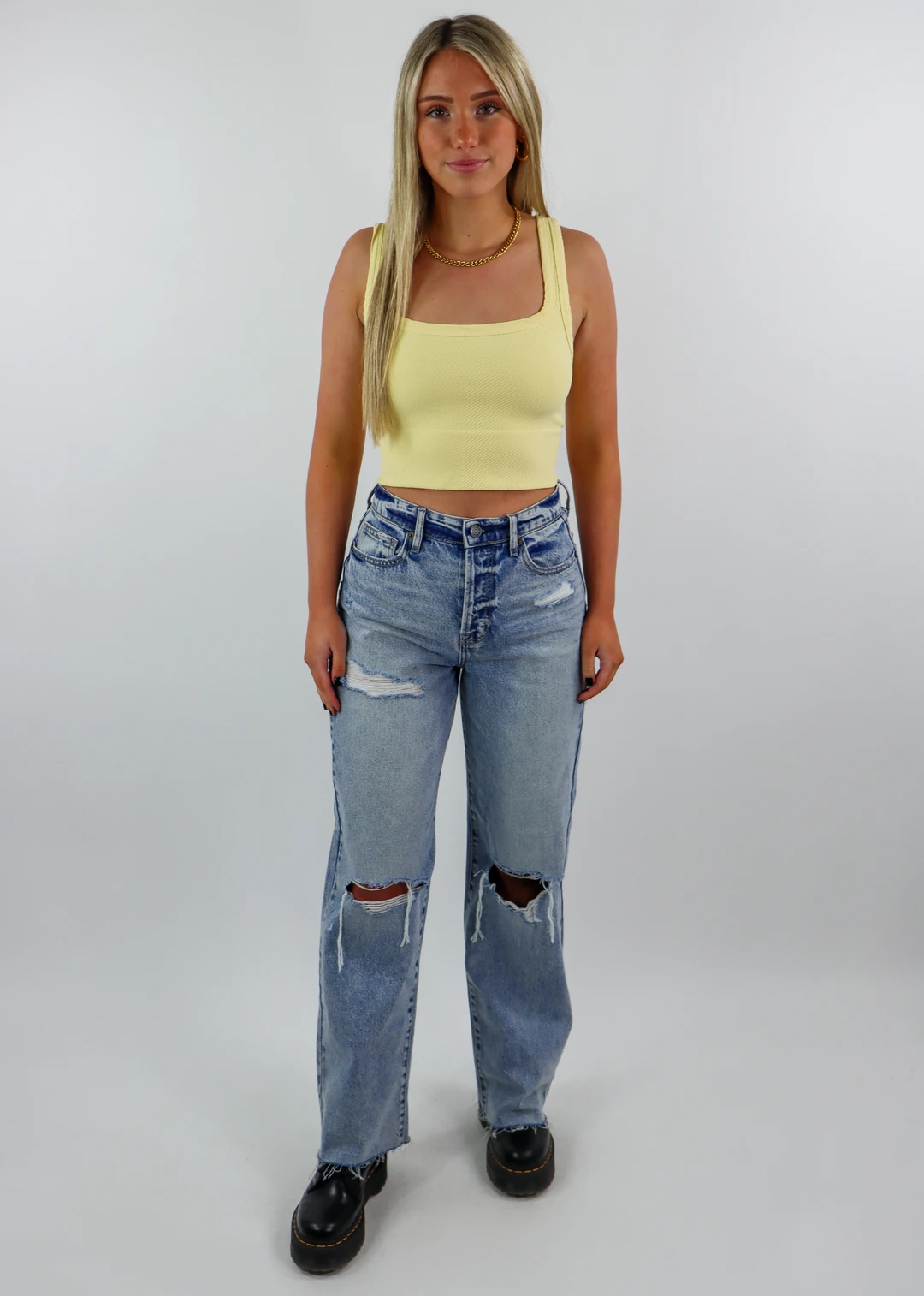 NIKIBIKI Spill The Tea Tank ★ Yellow Newness 7 NIKIBIKI Spill The Tea Tank ★ Yellow Newness