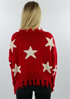 Rock N Rags Starstruck Sweater ★ Red Tops 10 Rock N Rags Starstruck Sweater ★ Red Tops
