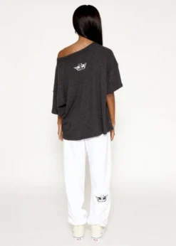 Tops Boys Lie Stupid Cupid Thermal Tee ★ Charcoal Grey 9 Tops Boys Lie Stupid Cupid Thermal Tee ★ Charcoal Grey