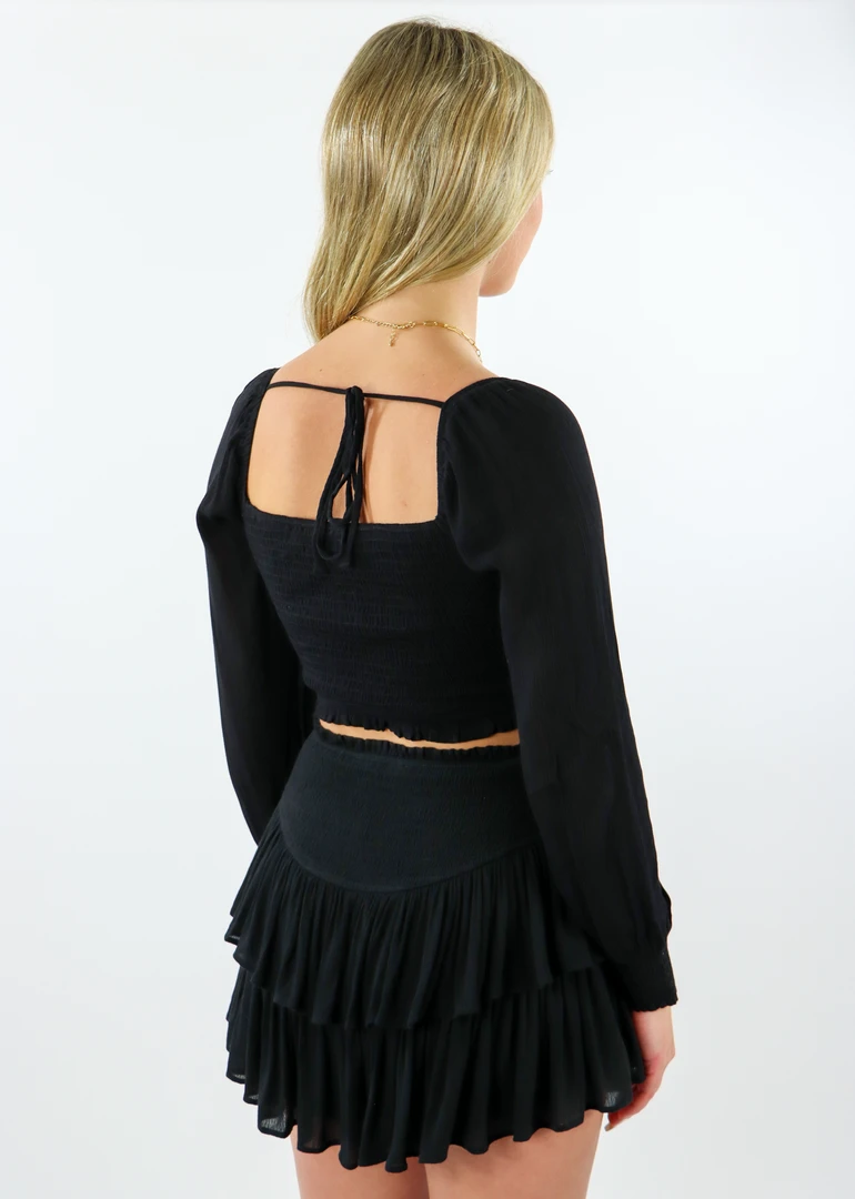 Rock N Rags Sunshine Daydream Long Sleeve Top ★ Black 5 Rock N Rags Sunshine Daydream Long Sleeve Top ★ Black