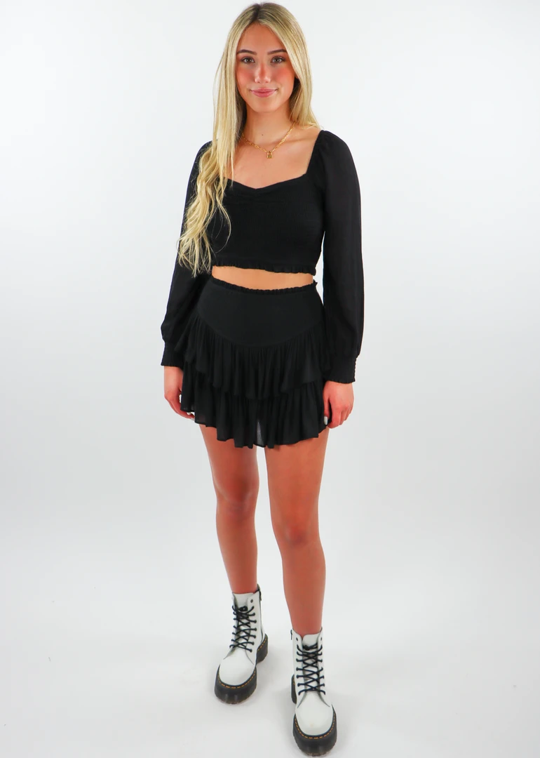 Rock N Rags Sunshine Daydream Long Sleeve Top ★ Black 6 Rock N Rags Sunshine Daydream Long Sleeve Top ★ Black