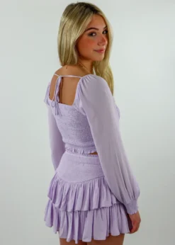 Rock N Rags Sunshine Daydream Long Sleeve Top ★ Lavender