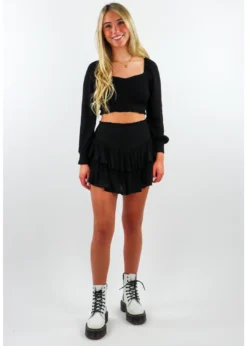 Rock N Rags Sunshine Daydream Skirt ★ Black Best Sellers