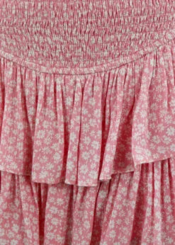 Rock N Rags Sunshine Daydream Skirt ★ Pink Floral
