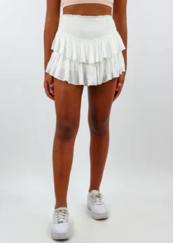 Rock N Rags Sunshine Daydream Skirt ★ White Newness