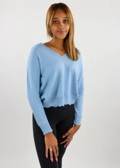 Rock N Rags Best Sellers The Sweet Life Sweater ★ Baby Blue