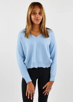 Rock N Rags Best Sellers The Sweet Life Sweater ★ Baby Blue